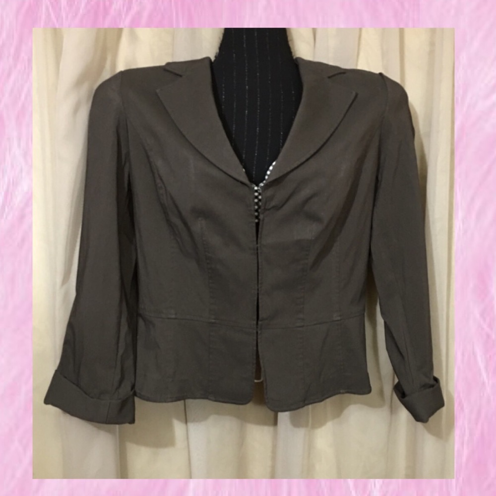 Lovely chocolate blazer